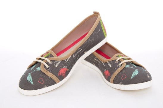 Women's shoes Goby canvas ballerinas LCS3007
