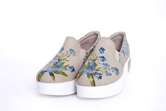 Women's shoes Goby slip on platform sneakers VN4206