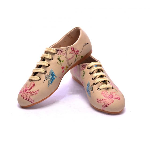 Women's shoes Goby lace up oxfords SLV015