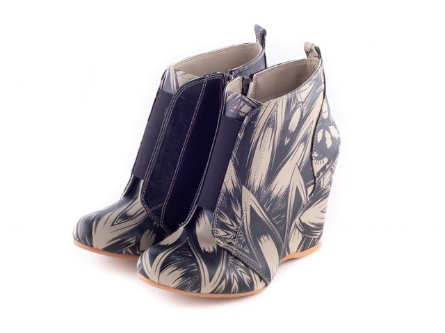 wedge ankle boots BT605