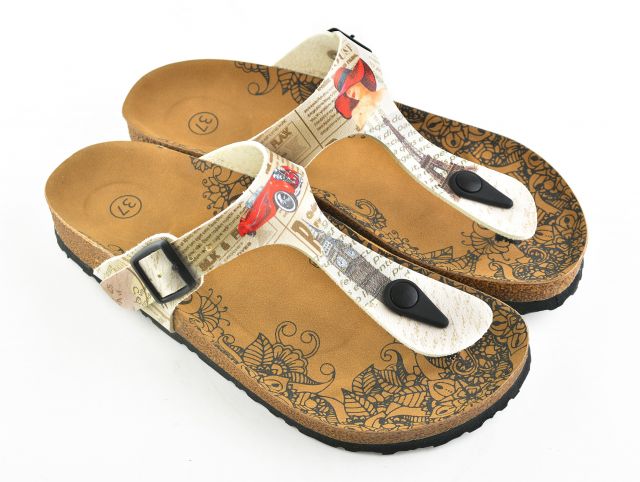 Women's shoes Calceo thong sandals CAL506