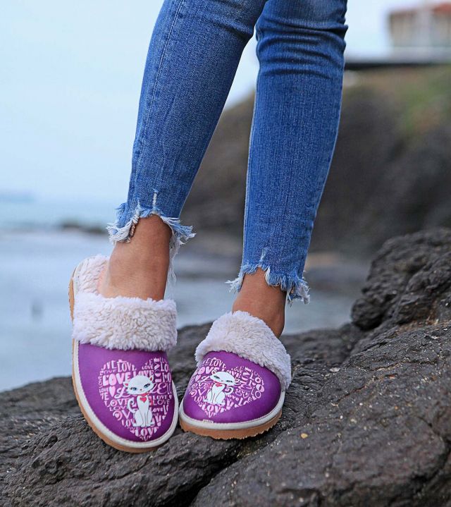 shearling slippers CNTR127