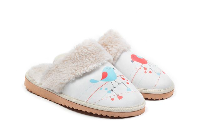 Women's shoes Calceo shearling slippers CNTR107