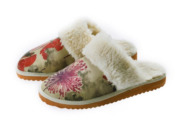Women's shoes Calceo shearling slippers CADT114